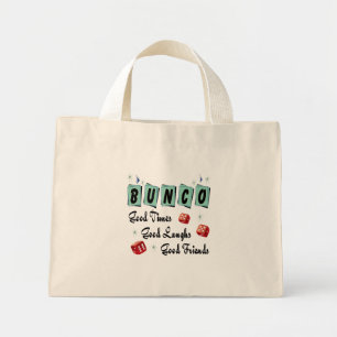 Fun Retro Good Times Bunco  Mini Tote Bag