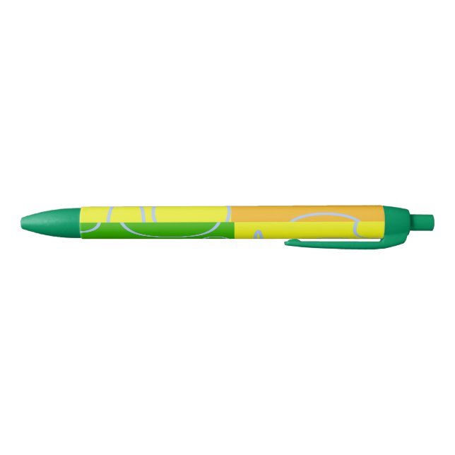Fun Retro Quad Circles Loops Pen (Bottom)