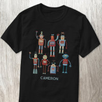 Fun Retro Robot Personalised