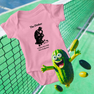 Fun Retro The Dinker Pickleball T-Shirt Baby Bodysuit