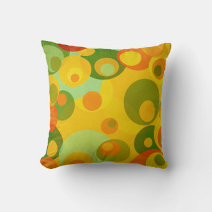 Fun Retro Throw Pillow
