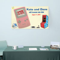 Fun Retro Video Gamer 🎮 Wedding 