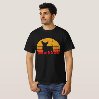 Fun Retro Vintage Sunset Chihuahua T-Shirt