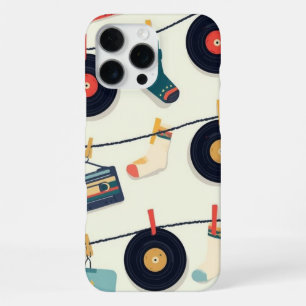 Fun Retro Vinyl Collectors DJ Gift iPhone 16 Pro Max Case