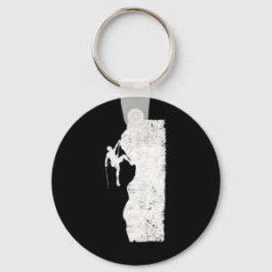 Fun Rock Climbing Mountain Climber Bouldering Moun Key Ring