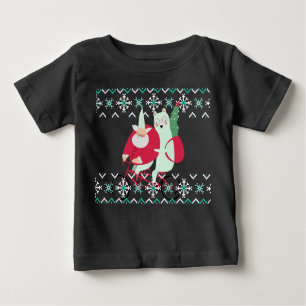 Fun Santa Claus Christmas Holidays Baby T-Shirt