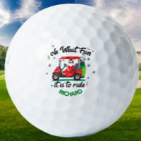 Fun Santa Golf Cart Name