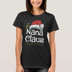 Fun Santa Hat Christmas Costume Family Matching Na T-Shirt