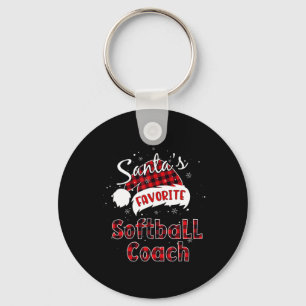 Fun Santa's Favourite Softbyll Coach Christmas Pla Key Ring
