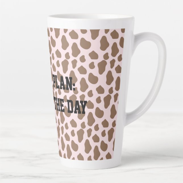 Fun Sarcastic quote for teachers Latte Mug (Right)