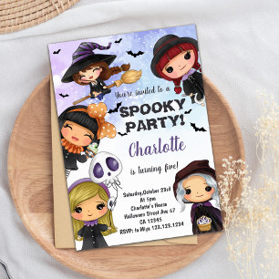 Fun Scary Party Card for Kids or Adults