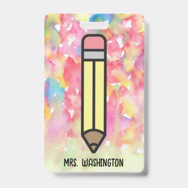 Fun School Badge ID Badge (Front)