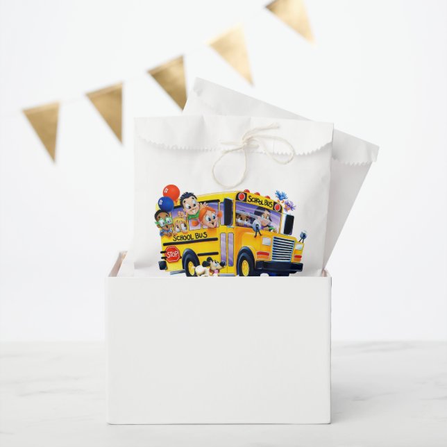 Fun School Bus Driver Party Favour Bag (Party)