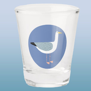 Fun Seagull Shot Glass