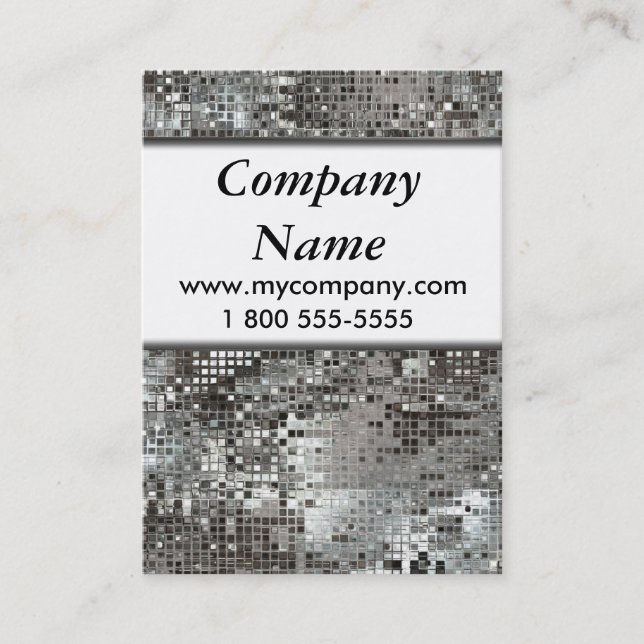Fun Sequins Look Large Business Cards (Front)