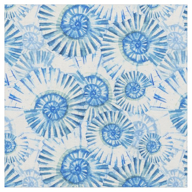 Fun Shell Pattern Fabric (Close Up)