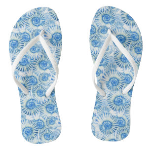 Fun Shell Pattern Thongs
