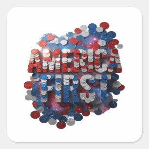 Fun Silver AMERICA FIRST Label Design