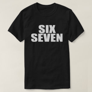 Fun Six Seven 67 Meme Viral Gen Alpha Meme Desig T-Shirt