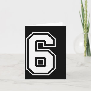 Fun Six Seven 6 7 Meme Design  Card