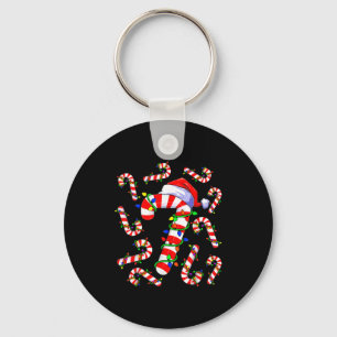 Fun Six Seven 6 7 Meme Design Couples Christmas Ca Key Ring