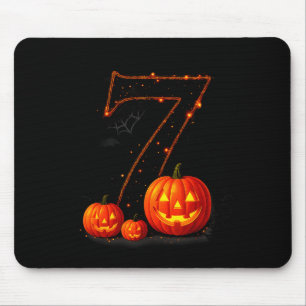 Fun Six Seven 6 7 Meme Design Couples Halloween  Mouse Pad