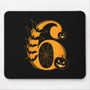 Fun Six Seven 6 7 Meme Design Couples Halloween Mouse Pad