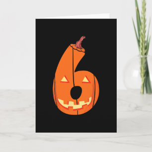 Fun Six Seven 6 7 Meme Design Couples Halloween Pu Card