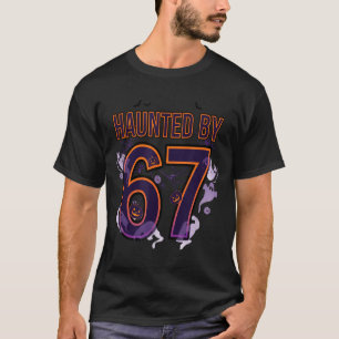 Fun Six Seven 6 7 Meme Design Couples Halloween T-Shirt