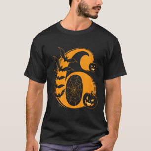 Fun Six Seven 6 7 Meme Design Couples Halloween T-Shirt