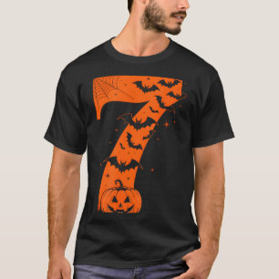 Fun Six Seven 6 7 Meme Design Couples Halloween T-Shirt