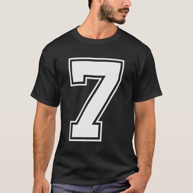 Fun Six Seven 6 7 Meme Design  T-Shirt (Front)