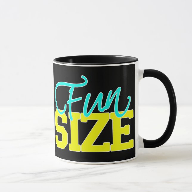 Fun Size For Dark Colours Mug (Right)
