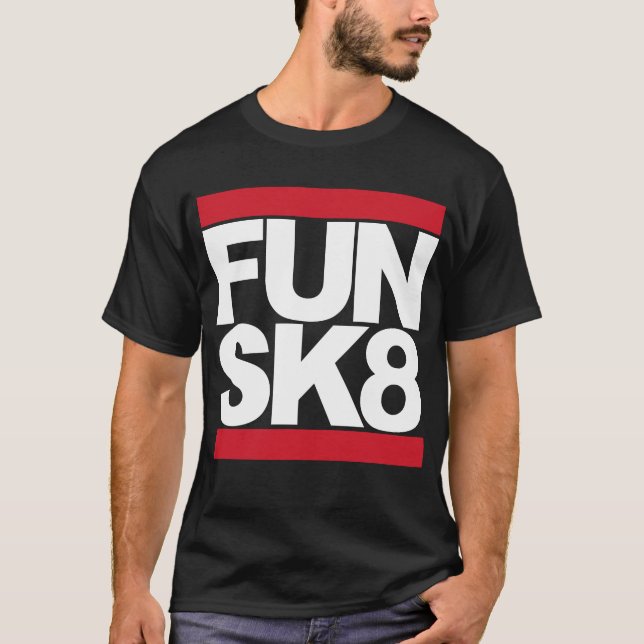 FUN SK8 ONEIGHTH Tokyoオリジナル T-Shirt (Front)