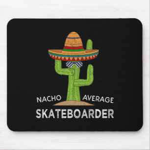 Fun Skateboarding Humor Funny Skateboard Skateboar Mouse Pad