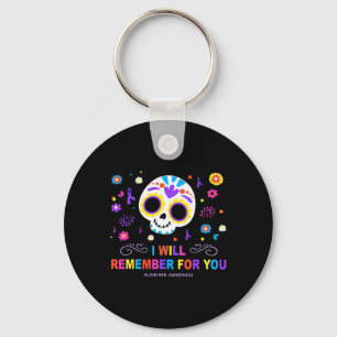 Fun Skull I Will Remember For You Heimerheimer Awa Key Ring
