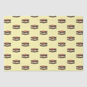 Fun S'mores Yellow Tissue Paper