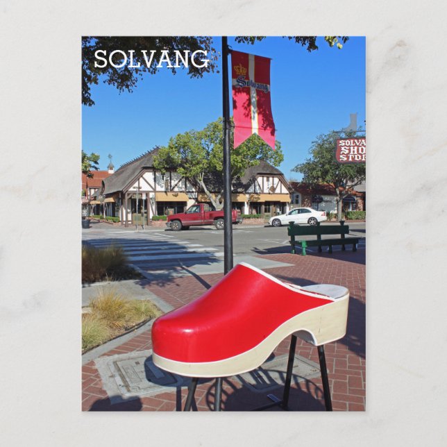 Fun Solvang Postcard! Postcard (Front)