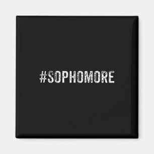 Fun Sophomore Tenth Grade Back to School Gift Magnet