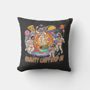 Fun Space Food Adventure Design   Cosmic Food Cushion