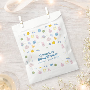 Fun Splish Splash Rubber Duck Bath Baby Shower Favour Bag