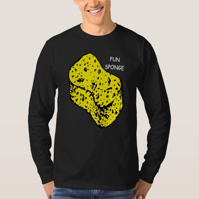 Fun Sponge Party Pooper T-Shirt (Front)