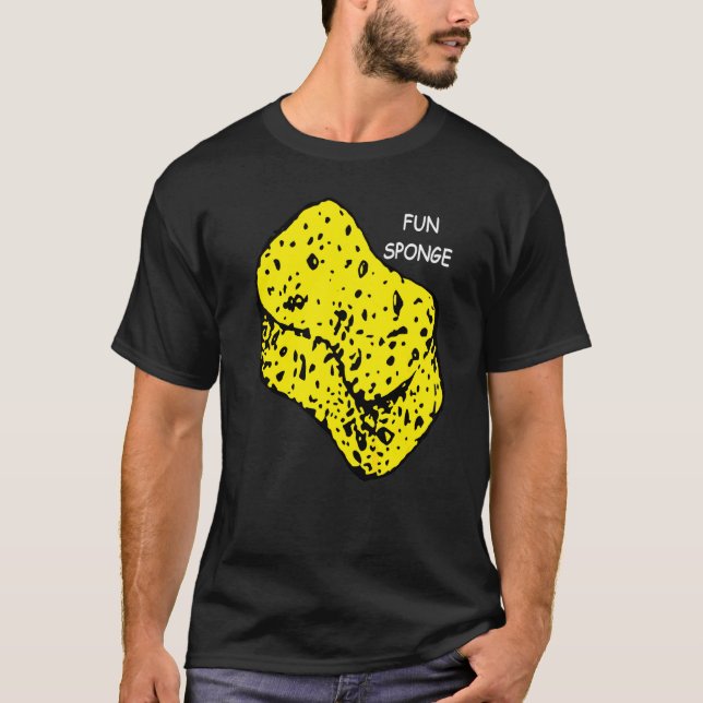 Fun Sponge Party Pooper T-Shirt (Front)