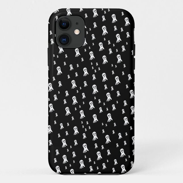 Fun Spooky Halloween Characters Case-Mate iPhone Case (Back)