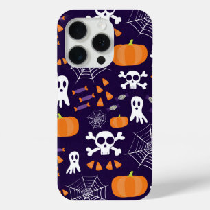 Fun Spooky Halloween Characters iPhone 15 Pro Case