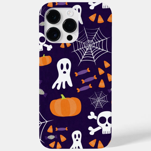 Fun Spooky Halloween Characters Case-Mate iPhone Case (Back)