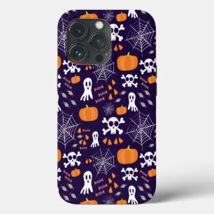 Fun Spooky Halloween Characters iPhone 13 Pro Case