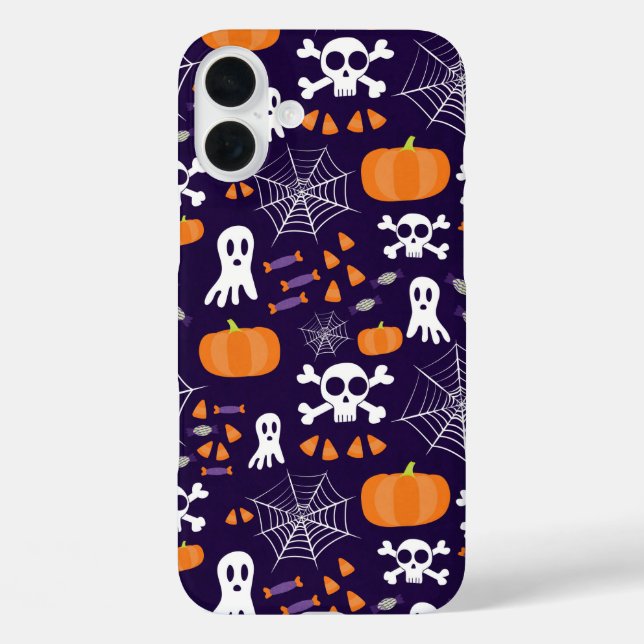 Fun Spooky Halloween Characters Case-Mate iPhone Case (Back)