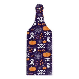 Fun Spooky Halloween Characters Cutting Board