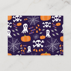 Fun Spooky Halloween Characters Enclosure Card
